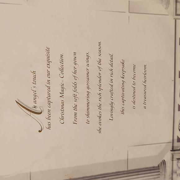 Vintage 1997 Trendmasters Christmas Magic Collection Angel Tree Topper #50767 - Picture 3 of 15